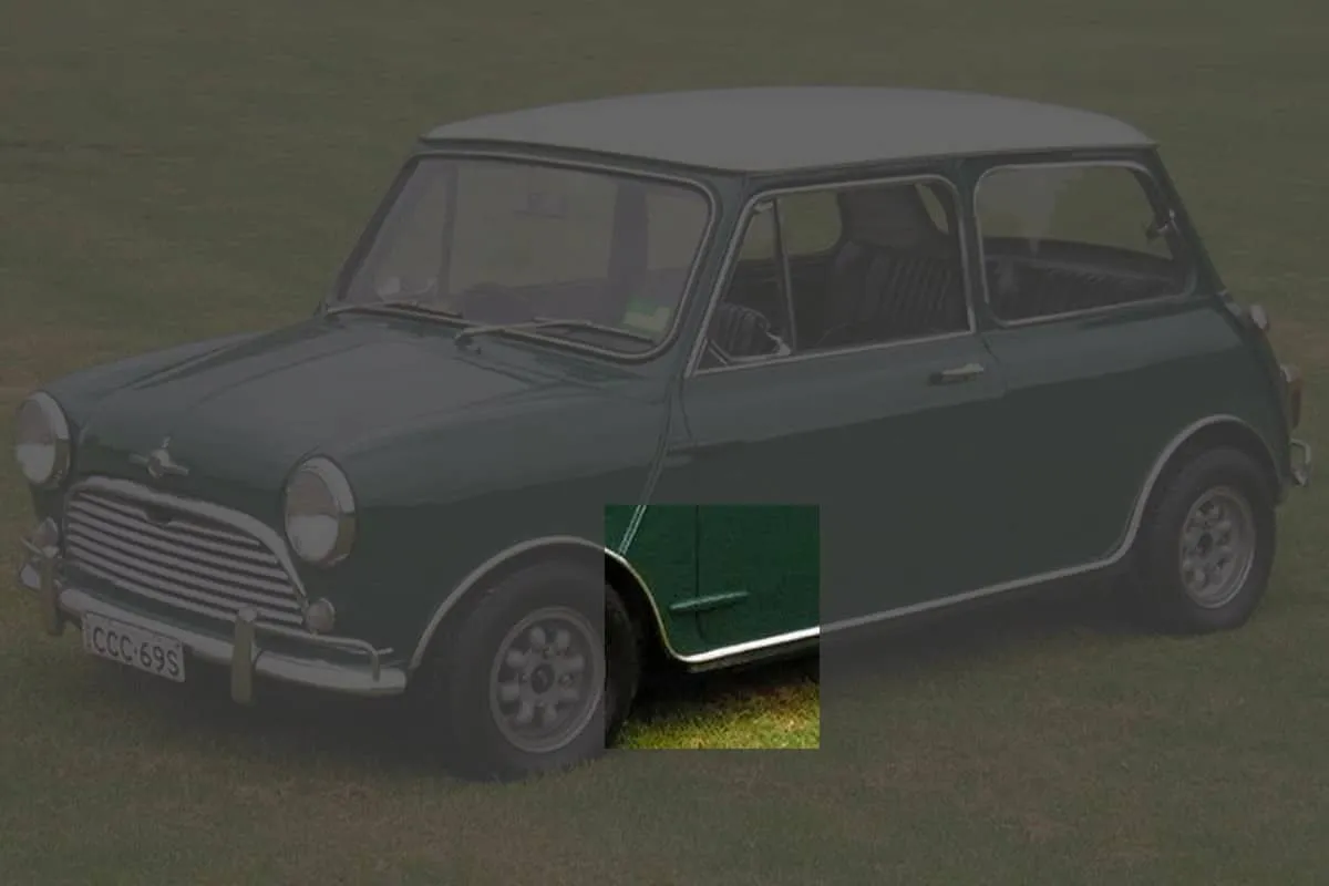 ミニmk1のドア
