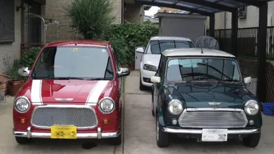 ローバーミニは日本車ではなく外車（イギリス車）です