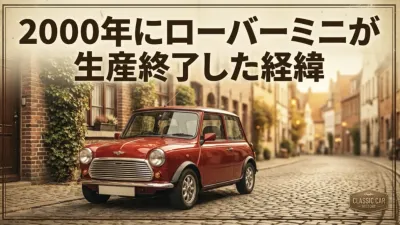 2000年にローバーミニが生産終了した経緯