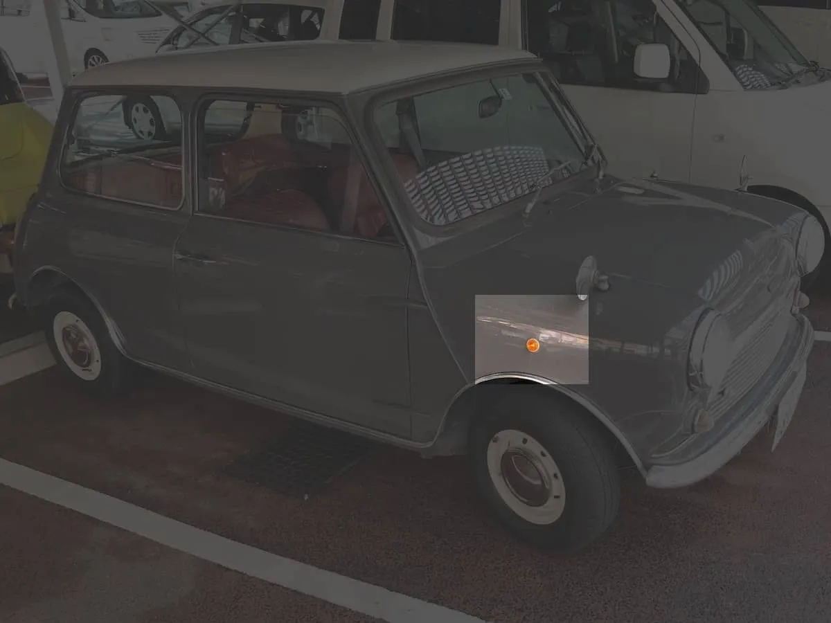 ローバーミニのウィンカー